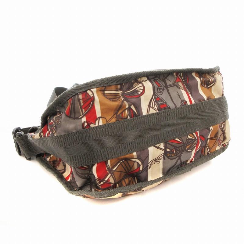 美品 LeSportsac レスポートサック パフィーミニバッグ ショルダーバッグ ブラウン メンズ レディース 古着 中古 USED 中古・古着通販】LeSportsac (レスポートサック) Megumi Kanzaki