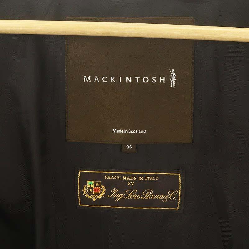マッキントッシュ MACKINTOSH LoroPiana トレンチコート ロング ウール