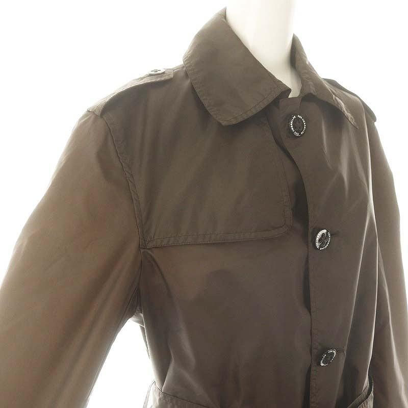 フォックスアンブレラズ Foxumbrellas ナイロンフーディコート ロング