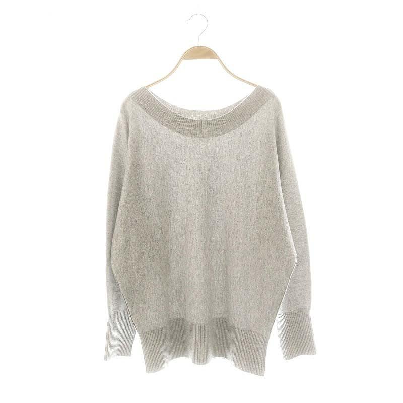 ガリャルダガランテ GALLARDAGALANTE ボートカシミヤ混ドルマンプル