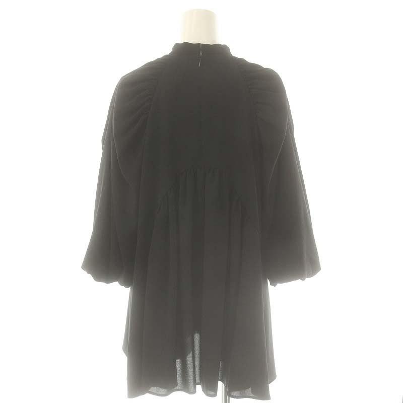 エンフォルド ENFOLD GATHER PULLOVER ブラウス 七分袖 プル