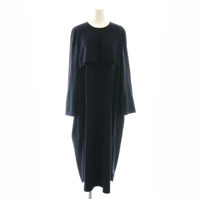 美品✨ エンフォルド PEダブルクロス クロップ ドバルーンパンツ 黒 近年 ENFOLD（エンフォルド）の「PEダブルクロス クロップドバルーン