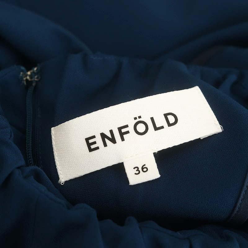 エンフォルド ENFOLD 24SS GATHER-NECK ALL-IN-ONE オールインワン 