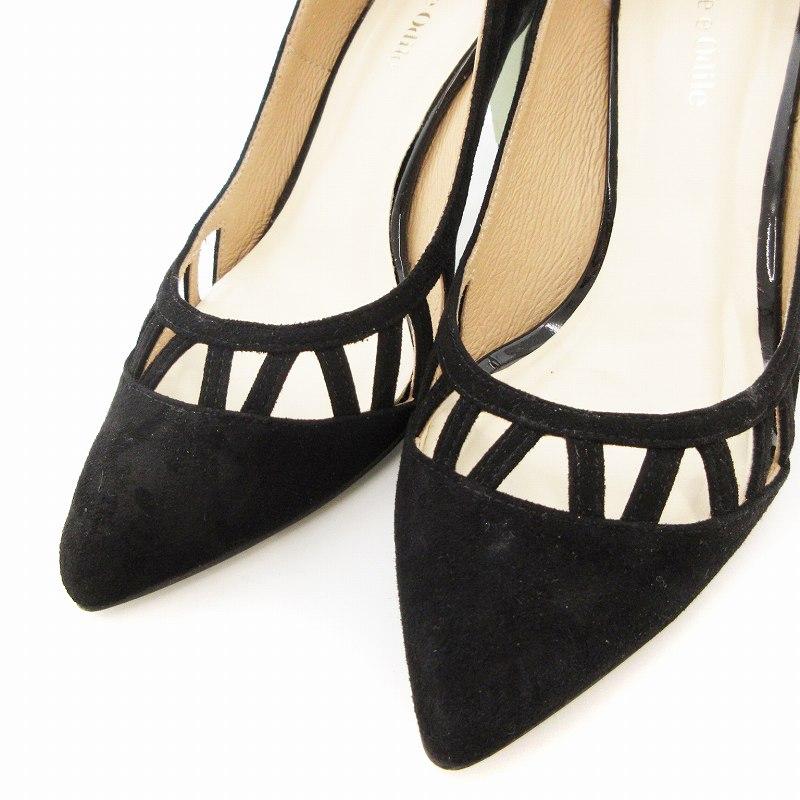 オデットエオディール Odette e Odile アローズ パンプス スエード