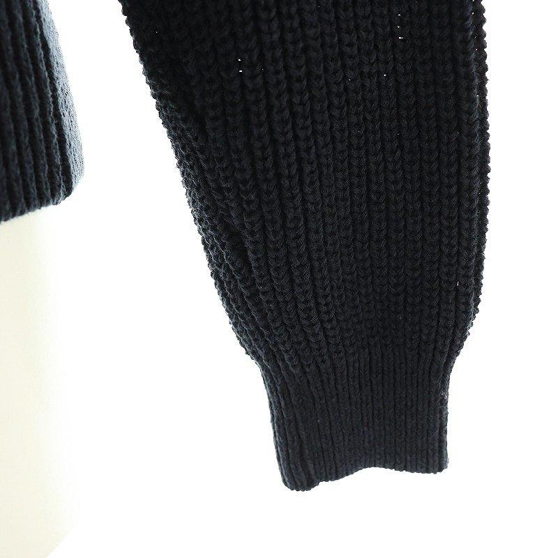 アナイ ANAYI 25SS アシメカラーラグラン プルオーバー ニット