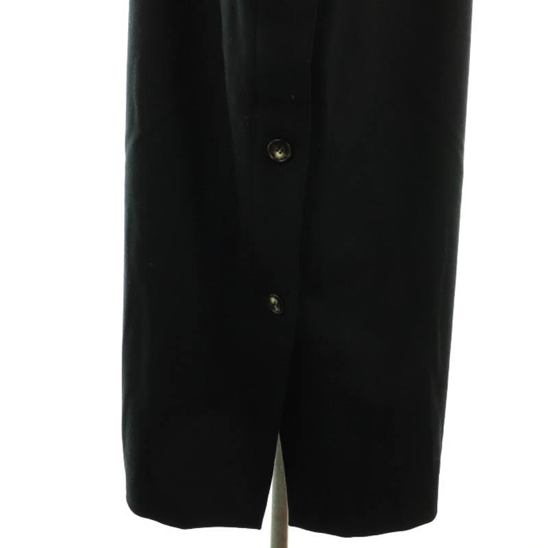 未使用品 サクラ SACRA ハイカウントメルトンワンピース ロング