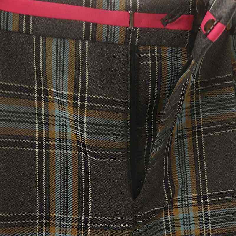 トーマスマグパイ THOMAS MAGPIE check pants チェックパンツ