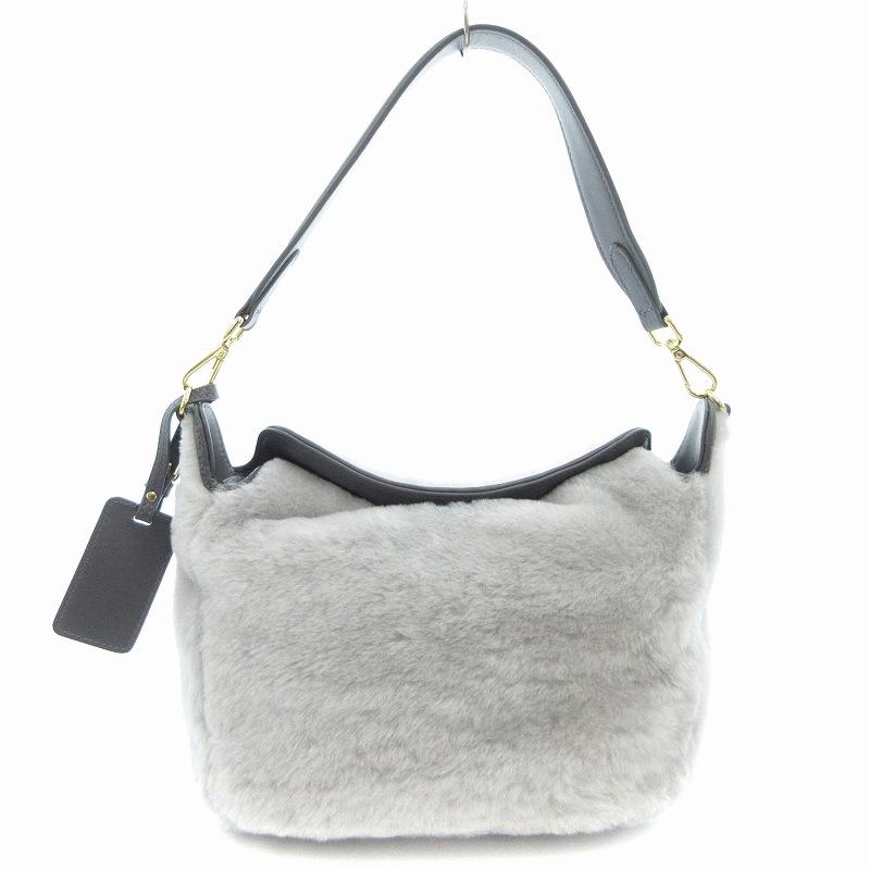 P*e様 Pelley Lusso型押し2wayバッグ ショルダーバッグ シルバ sein___000監修】【本革】レザー2WAYショルダーBAG | PUAL CE CIN