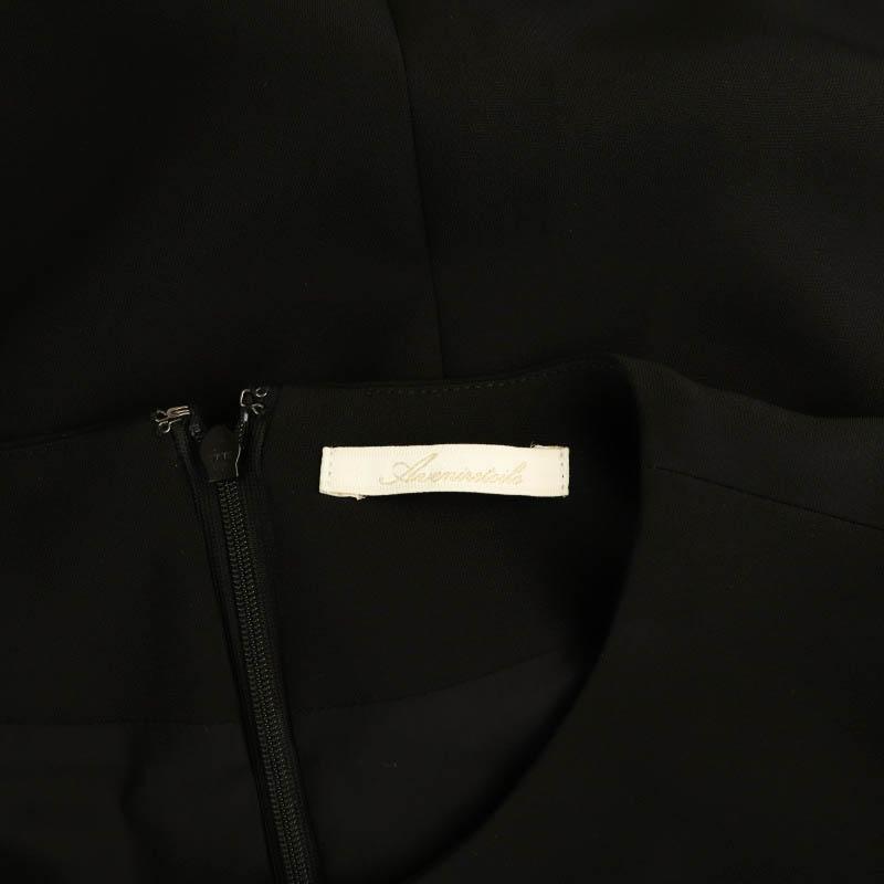 アベニールエトワール Aveniretoile プリーツカフスワンピース 膝丈