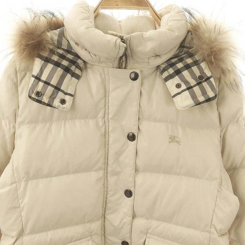 バーバリー BURBERRY 40 ダウンジャケット フード レディース バーバリー BURBERRY 40 ダウンジャケット フード レディース