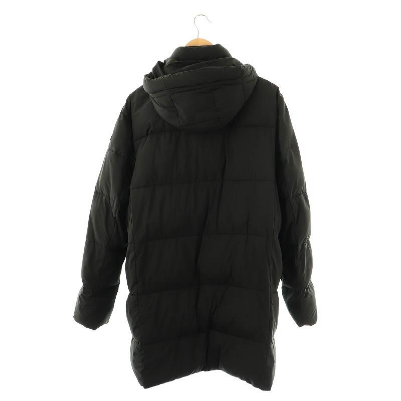 【中古】カルバンクライン   中綿コート ジップアップ L ブラック /HK ■OS メンズ Calvin Klein（カルバン・クライン） 中綿コート ジップアップ L