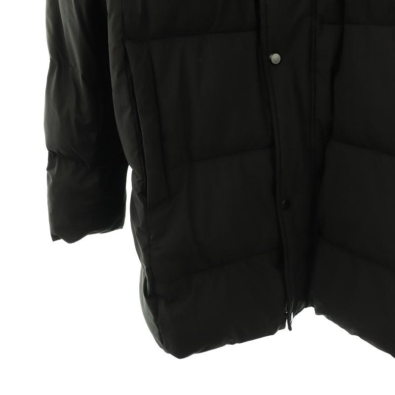 【中古】カルバンクライン   中綿コート ジップアップ L ブラック /HK ■OS メンズ Calvin Klein（カルバン・クライン） 中綿コート ジップアップ L