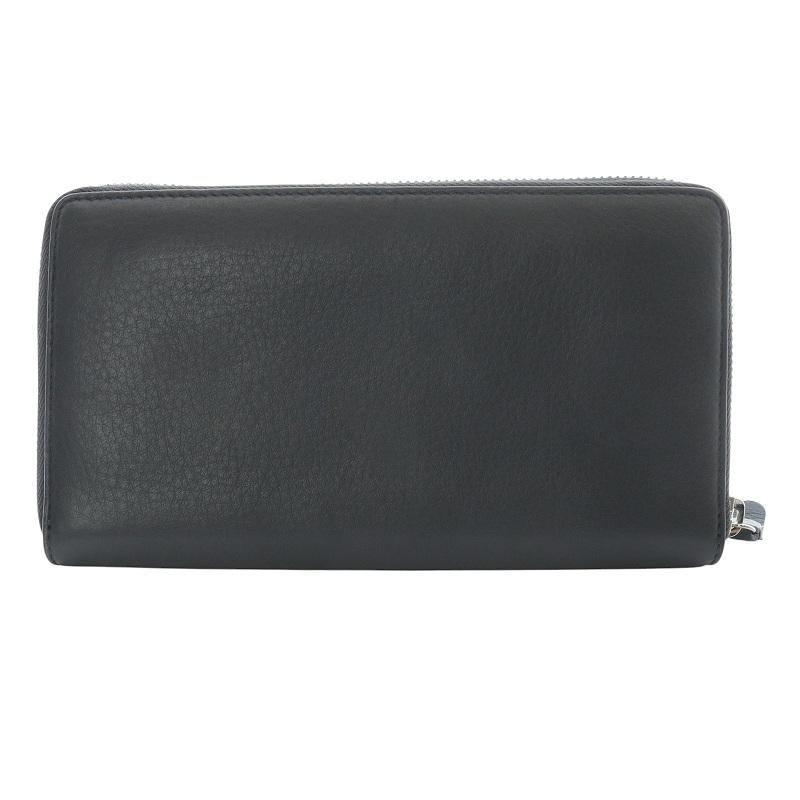 も*️様 BALENCIAGA ロゴ入り 長財布 BALENCIAGA（バレンシアガ） ロゴデザイン ラウンドジップ 長財布 ロゴ