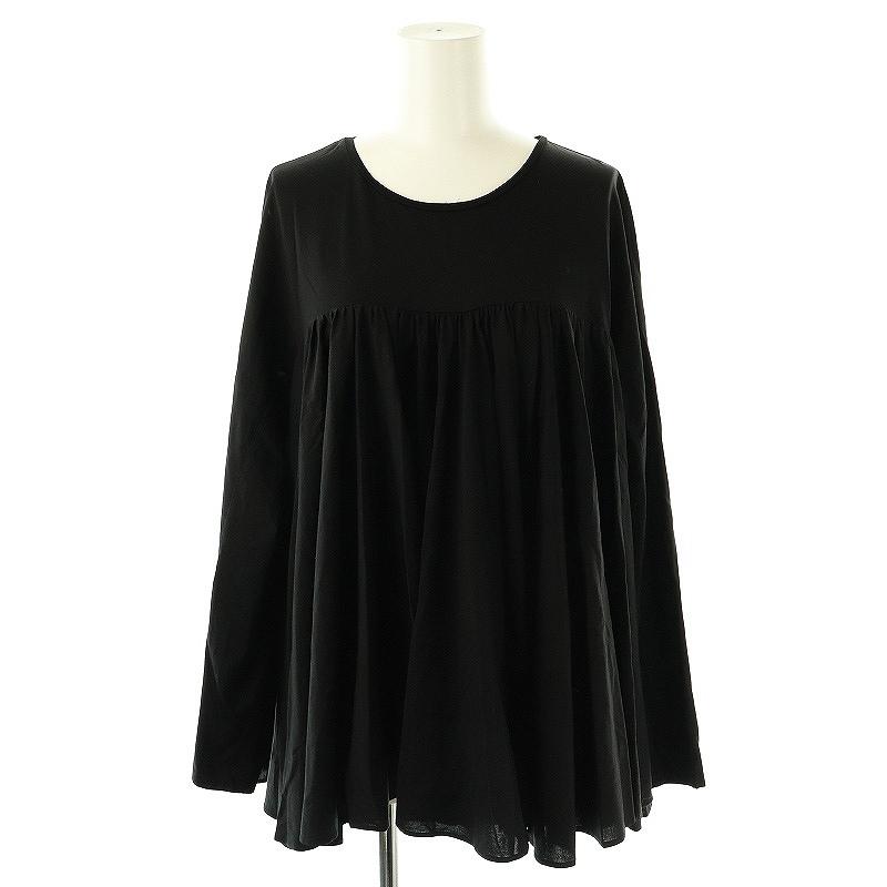 LE PHIL 黒の長袖トップス ル フィル LE PHIL 22AW カットソー 長袖 クルーネック F 黒 /BM