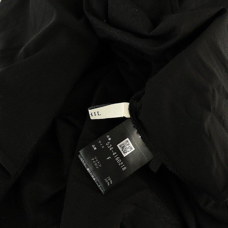 LE PHIL 黒の長袖トップス LE PHIL SPORTS》テックレイヤードニット | LE PHIL（ル フィル