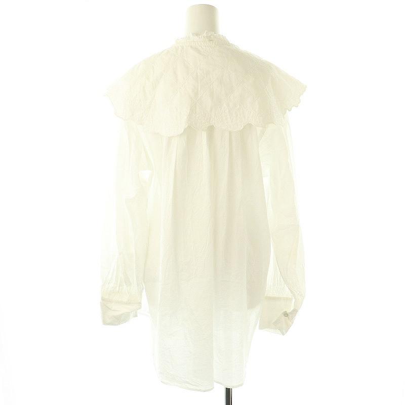 crinkle crinkle crinkle/フリルカラーブラウス