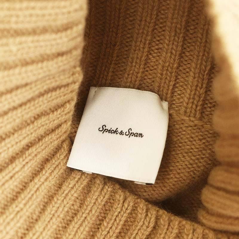 スピック&スパン Spick&Span カシミヤウールハイネックプルオーバー