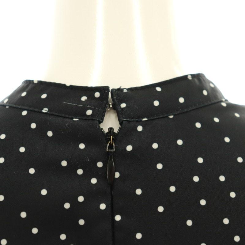 ハーリップトゥ Herlipto Orangerie Dot Long Dress ワンピース ミモレ