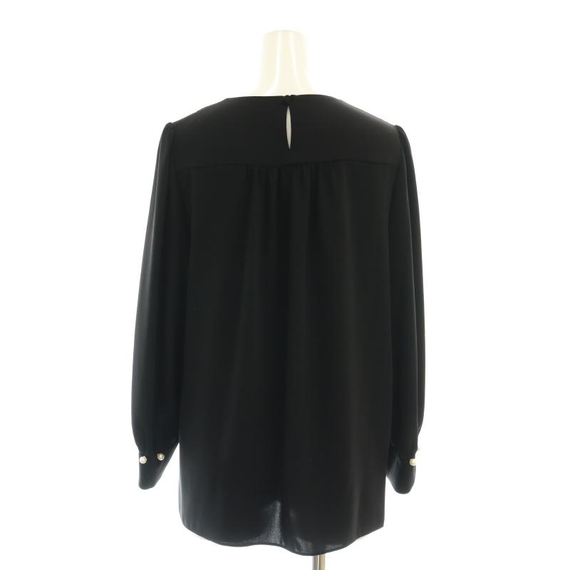 トゥービーシック TO BE CHIC フェイクパール装飾ロングスリーブ 
