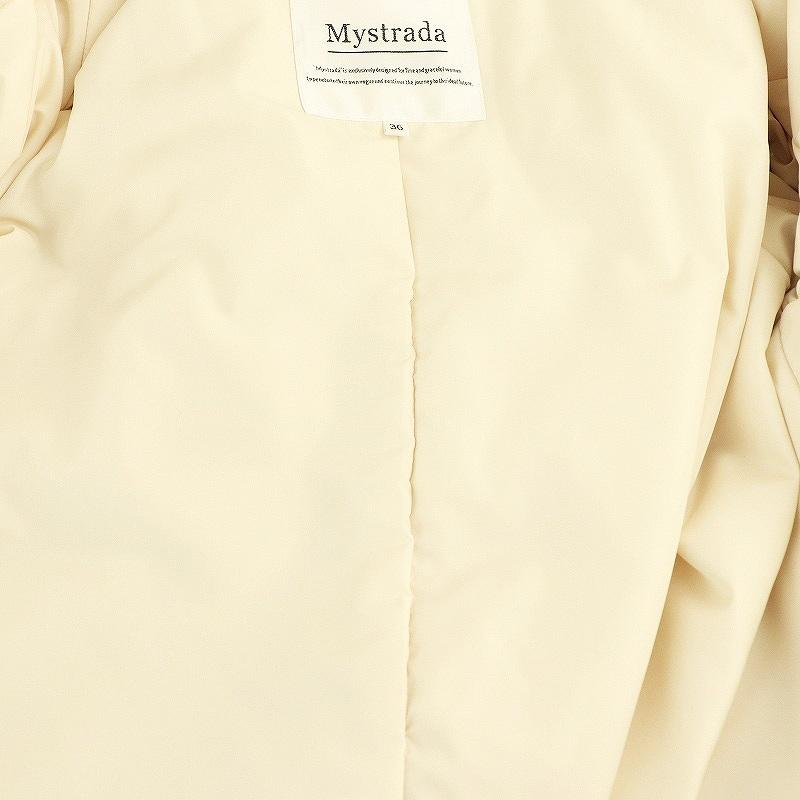 マイストラーダ Mystrada 23AW ファージップコート フェイク
