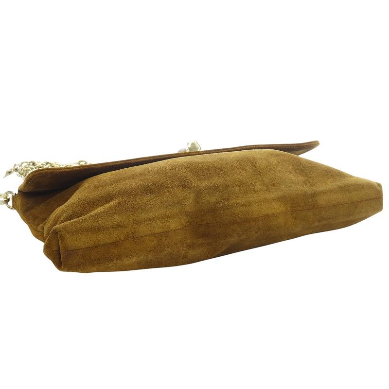 サンドラロバート SONDRA ROBERTS スエード レザーショルダーバッグ  