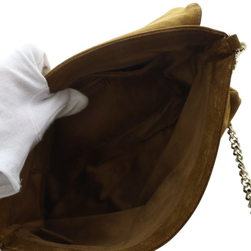 サンドラロバート SONDRA ROBERTS スエード レザーショルダーバッグ  