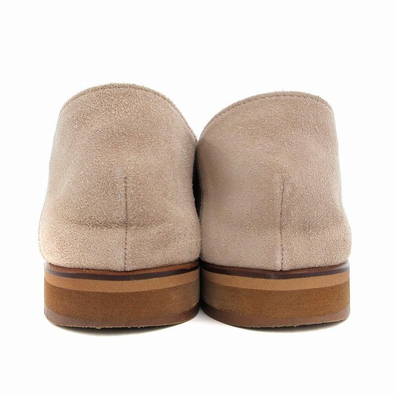 超美品★LE TALON ルタロンGRISE ビットローファー　バブーシュ　24 ルタロン Le Talon GRISE レザービットバブーシュ ローファー