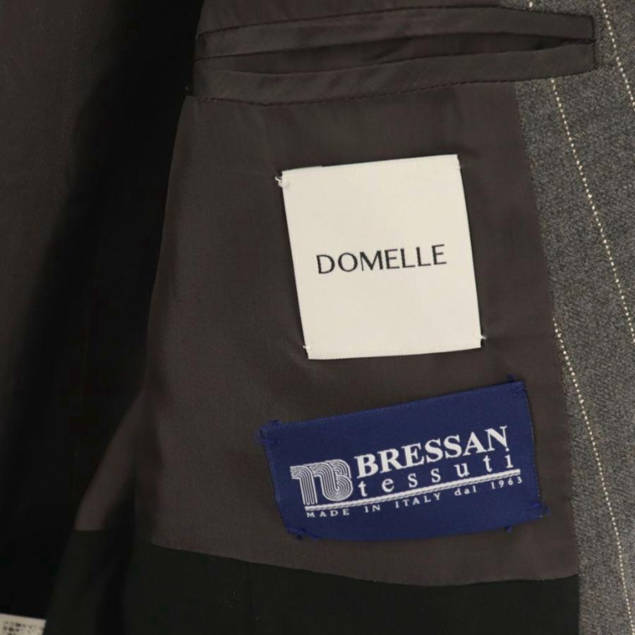 ドメル DOMELLE ラメ ストライプ ジャケット×ラメ パンツ セットアップ