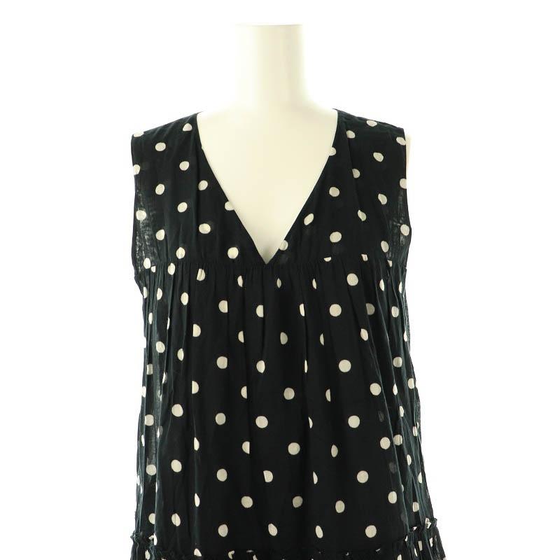 【ne Quittez pas】Spick&Span別注ドットロングワンピース ヌキテパ NE QUITTEZ PAS! Spick&Span別注 ドットマキシワンピース