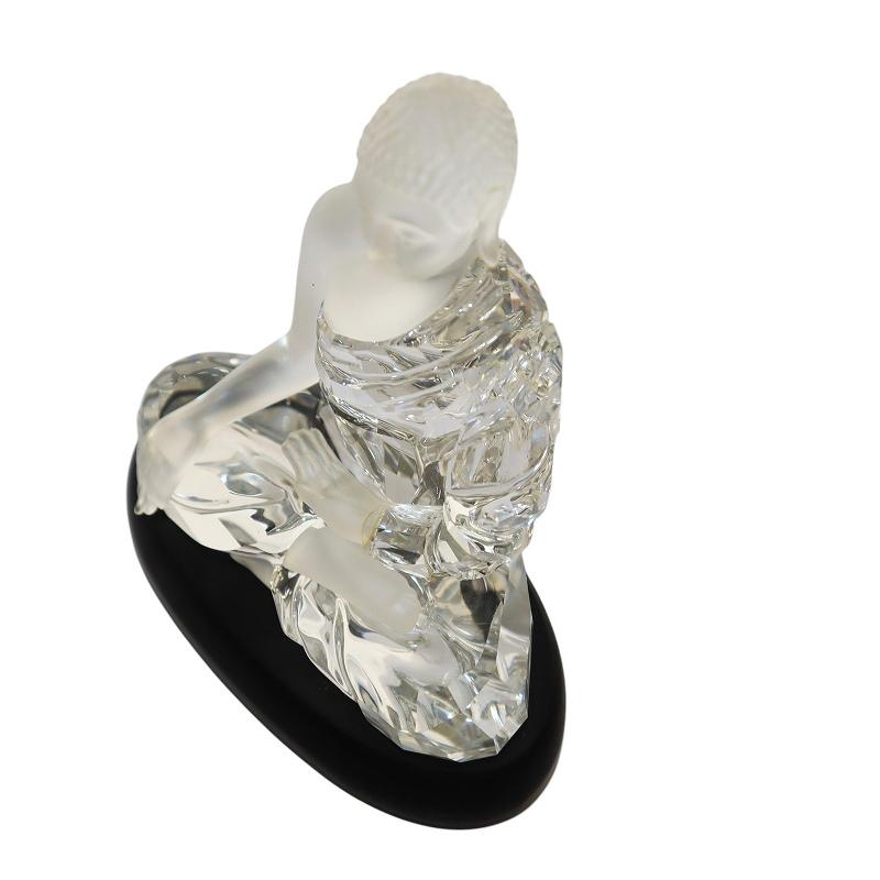 スワロフスキー SWAROVSKI 置物 オブジェ ブッダ S ガラス製品 クリア