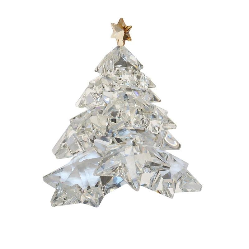 スワロフスキー SWAROVSKI クリスマスツリー シャイニングスター 置物