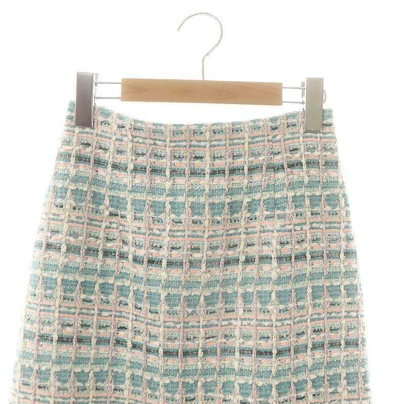 アナイ ANAYI MALHIA KENT リリヤンミックスツイード タイト