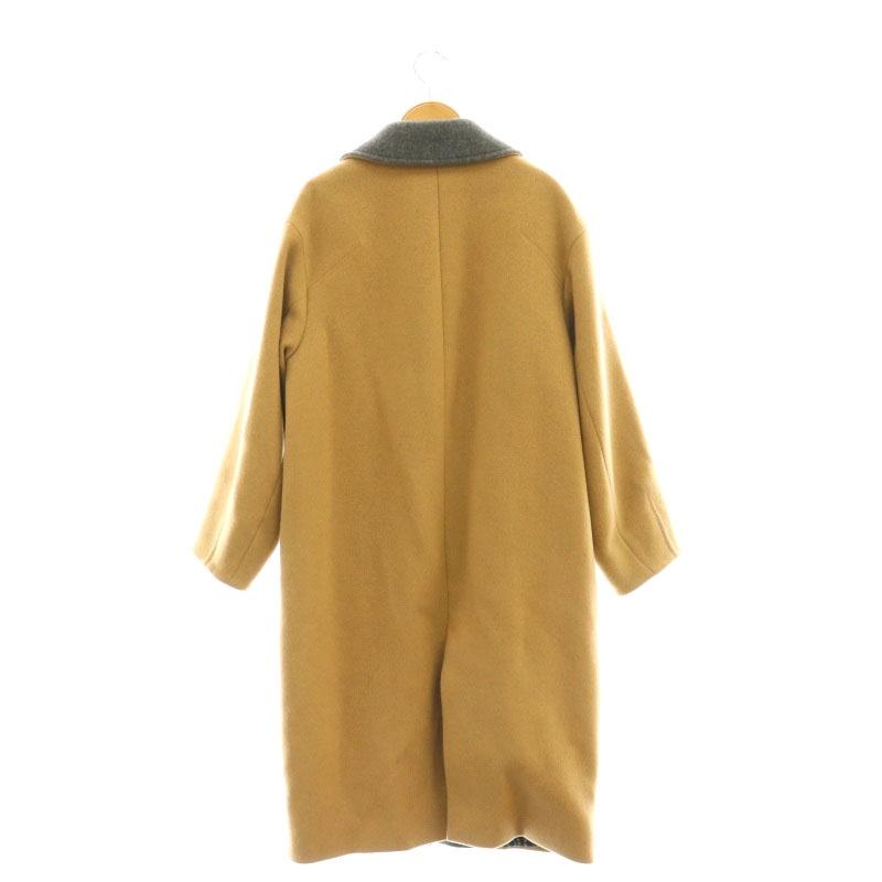 【Paul Smith】ポールスミス カシミヤ混 バイカラーロングコート 40 Paul Smith】ポールスミス カシミヤ混 バイカラーロングコート 40