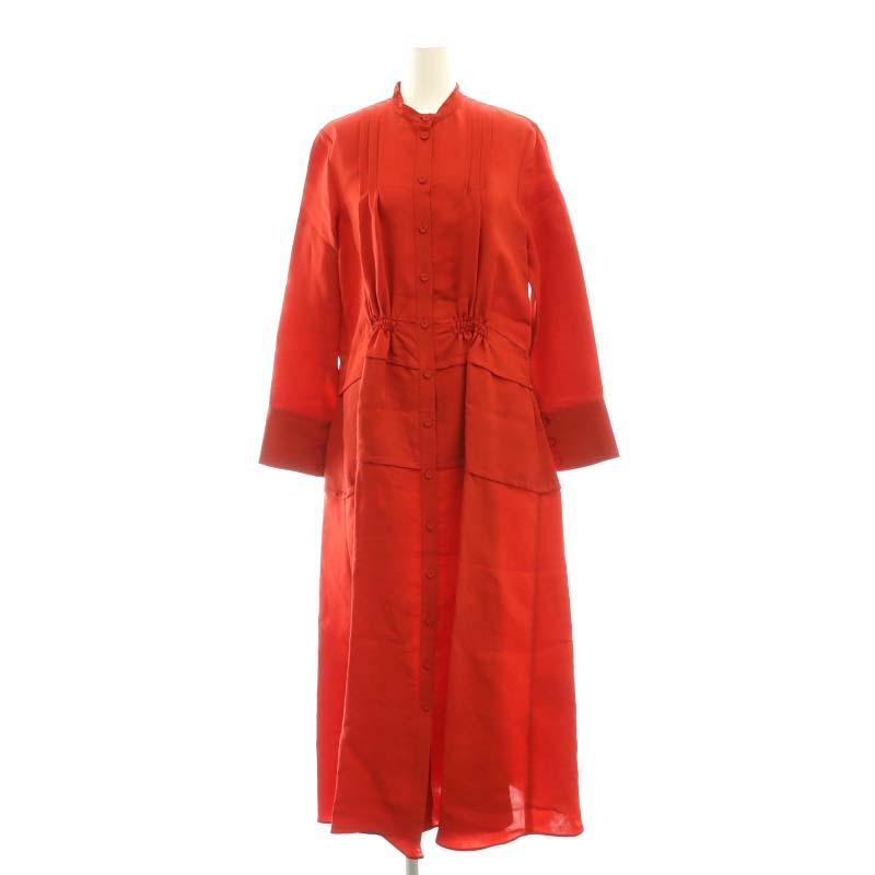 ジルサンダー JIL SANDER レーヨンシルクフロントギャザーデザイン