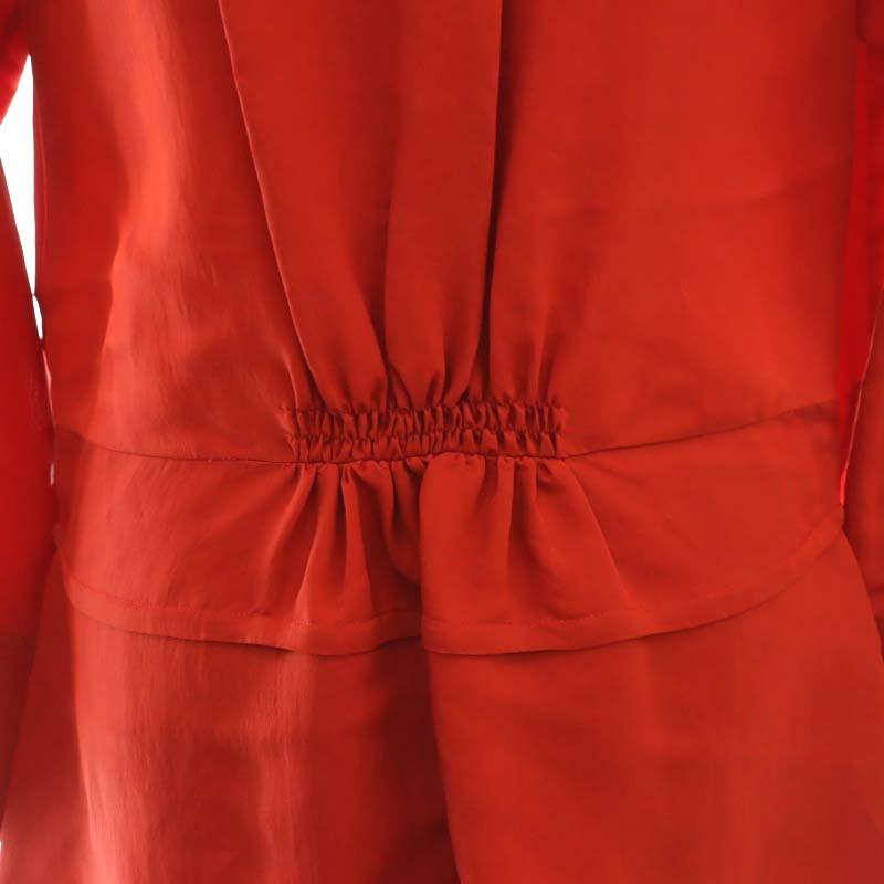 ジルサンダー JIL SANDER レーヨンシルクフロントギャザー