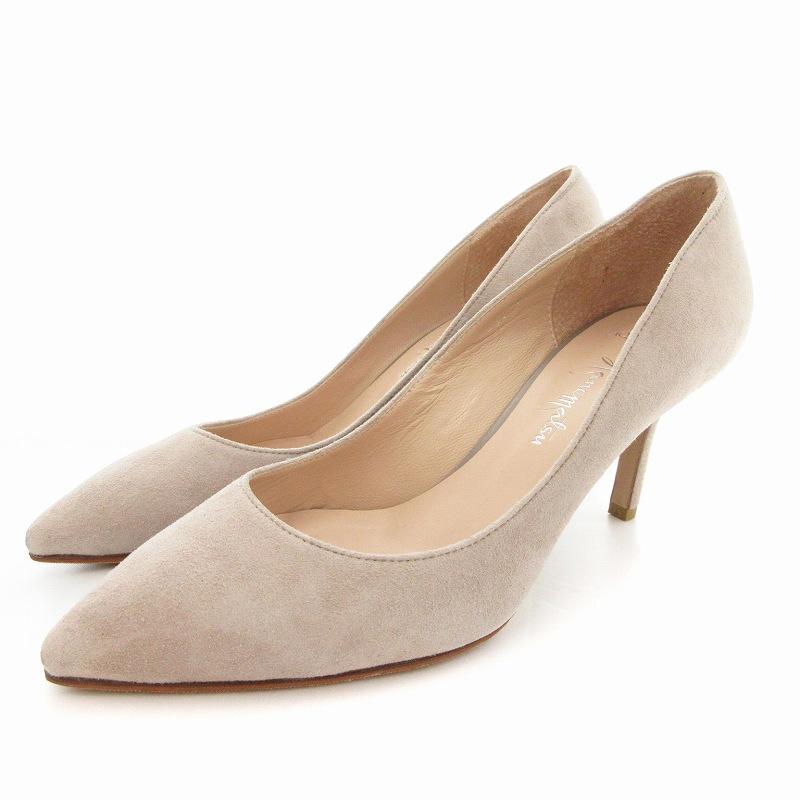 【美品】GINZA Kanematsu スエードパンプス 銀座かねまつ スエードパンプス - メルカリ