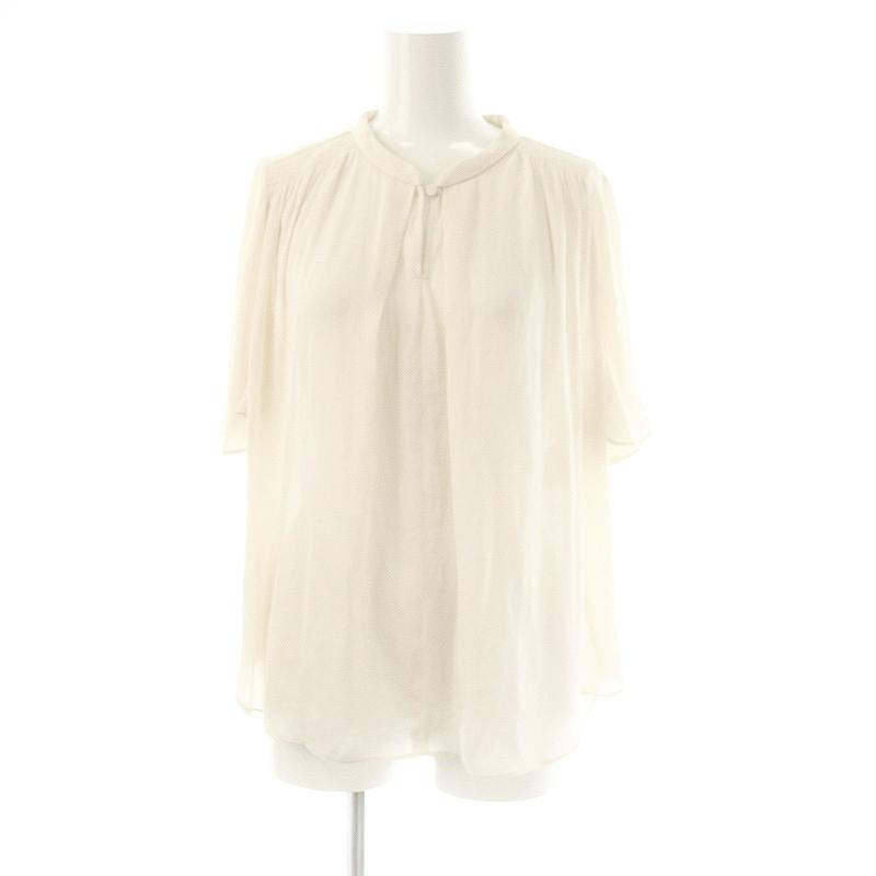 【美品♡人気ノーカラースーツ】プラステ　ドライギャバセットアップ　ライトグレー PLST プラステ スーツ セットアップ ノーカラー ライトグレー L