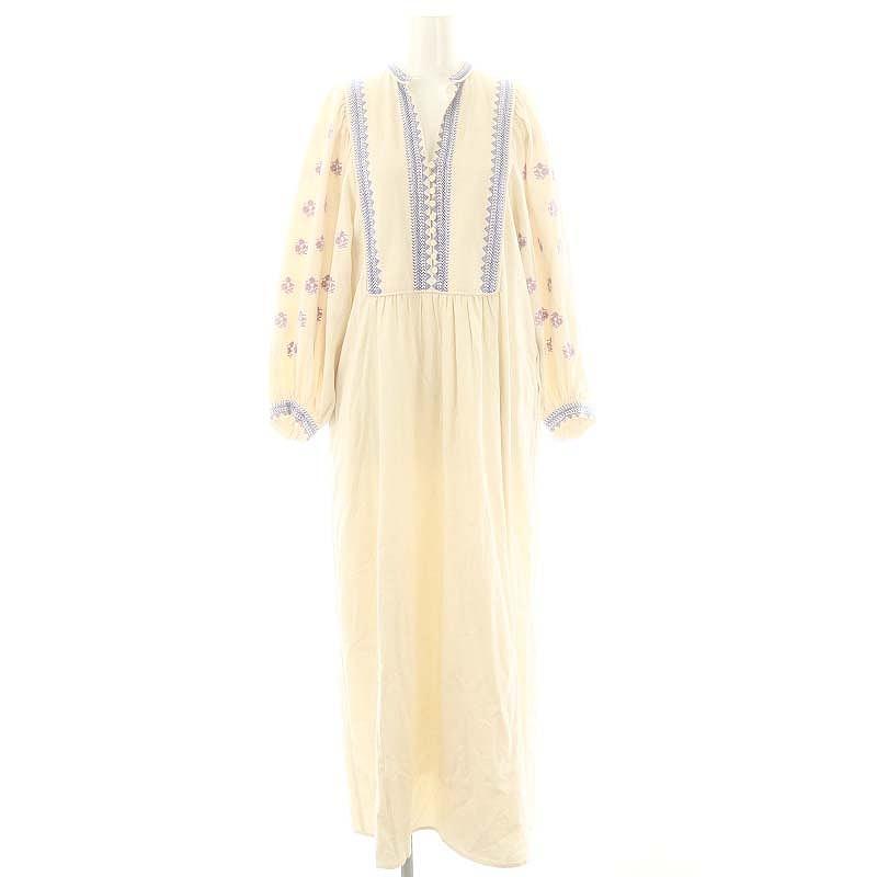 ヌキテパ NE QUITTEZ PAS! 23SS Crimp Cotton Embroideryドレス