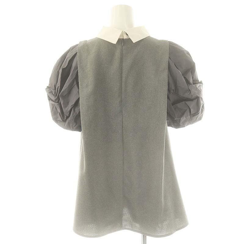 マチャット MACHATT セットアップ パフブラウス ワイドパンツ イージー  