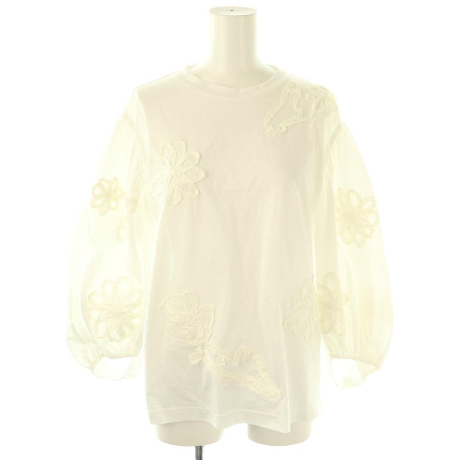 セシリーバンセン Cecilie Bahnsen Clay Flower T-shirt カットソー T