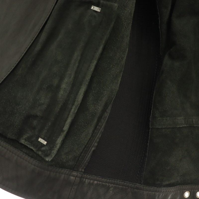DIESEL（ディーゼル） レザーダブルライダースジャケット ジップアップ