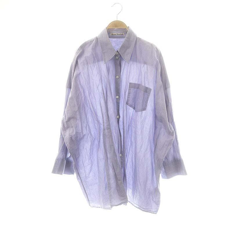 アクネ ストゥディオズ Acne Studios コットンオーバーサイズシャツ 