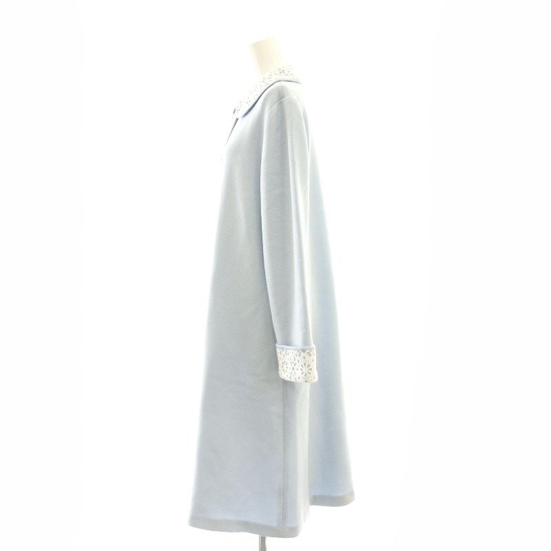 Rene（ルネ） Rene Knit Coat ニットコート ラウンドカラー レース 38