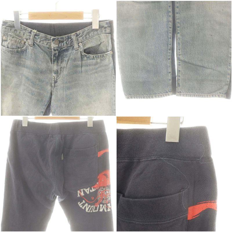 アンダーカバー UNDERCOVER 11SS 再構築 ダメージ加工 スウェット