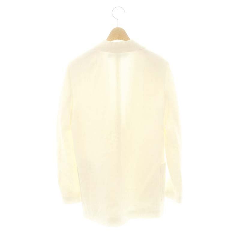 J626★新品 ザラ ステッチ ブレザー ジャケット 羽織り XS(7-9号)白 CROCHET LAPEL SAFARI JACKET - Ecru / Beige | ZARA United States