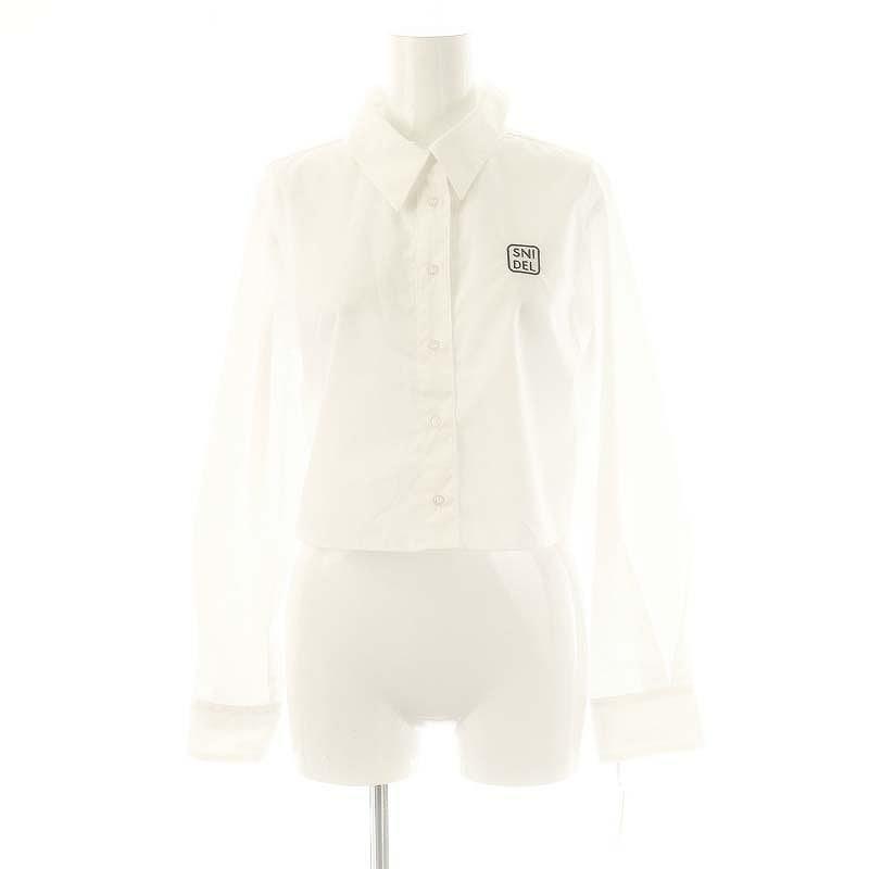 SNIDEL ショートシャツ k SNIDEL カットプリントシャツ×ショートパンツ