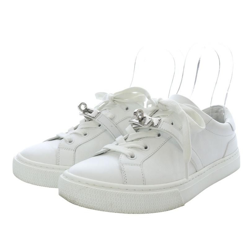 エルメスHERMES スニーカーケリー金具ローカット