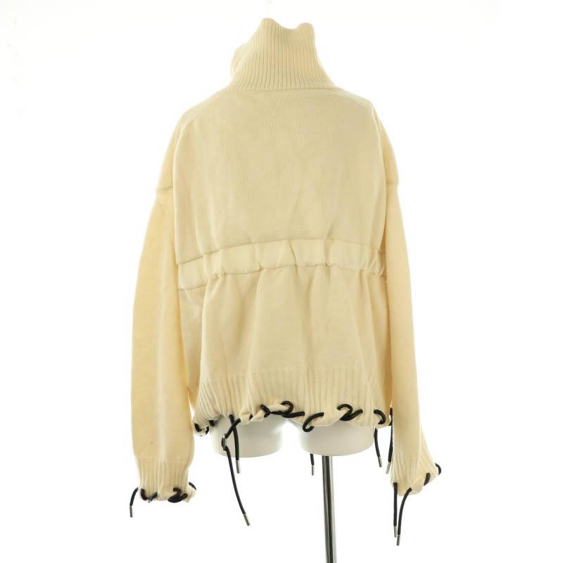 サカイ sacai タートルネック ニット セーター プルオーバー ウール 2 