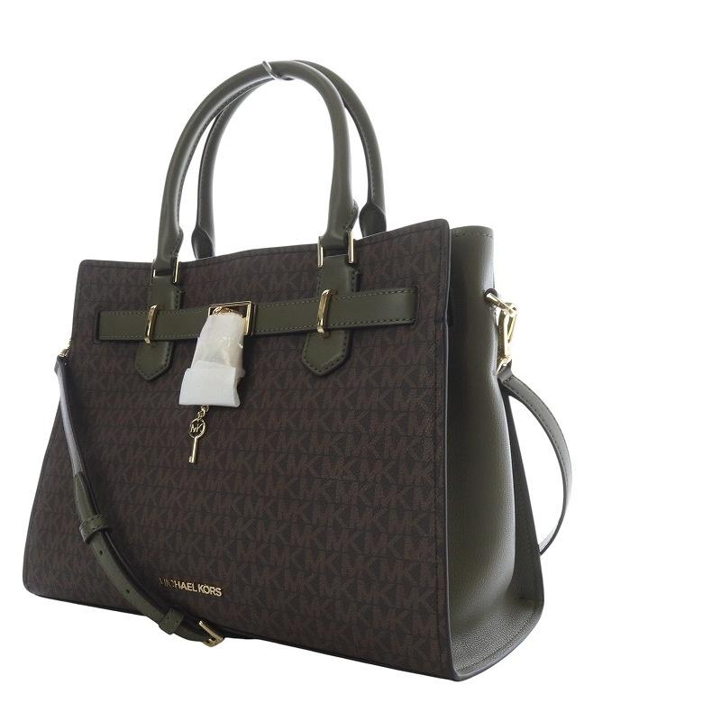 未使用品 マイケルコース MICHAEL KORS 23年 HAMILTON サッチェル