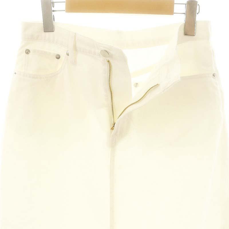 美品 セオリーリュクス 25SS KYDEN ホワイトデニム ロングスカート theory luxe セオリーリュクス 25SS Slate Denim Kyden Skirt